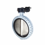 U_Section Gearbox Butterfly Valve